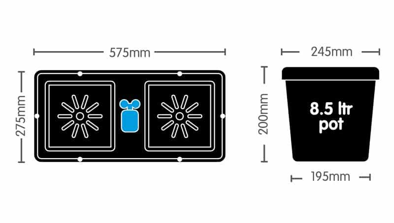 AutoPot 2Pot 12-kit