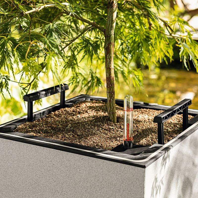 Canto Stone 30 High LED, Lechuza Blomsterpotte