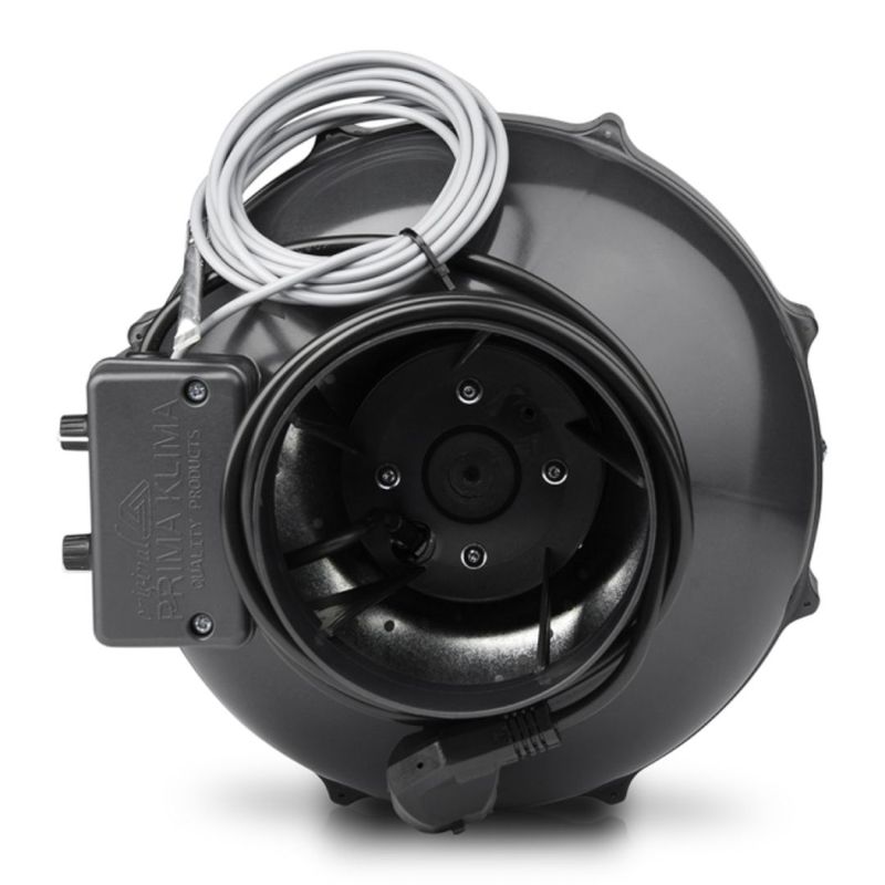 Kanalvifte med kontroller 220/360 m³/t ø125 mm, Prima Klima