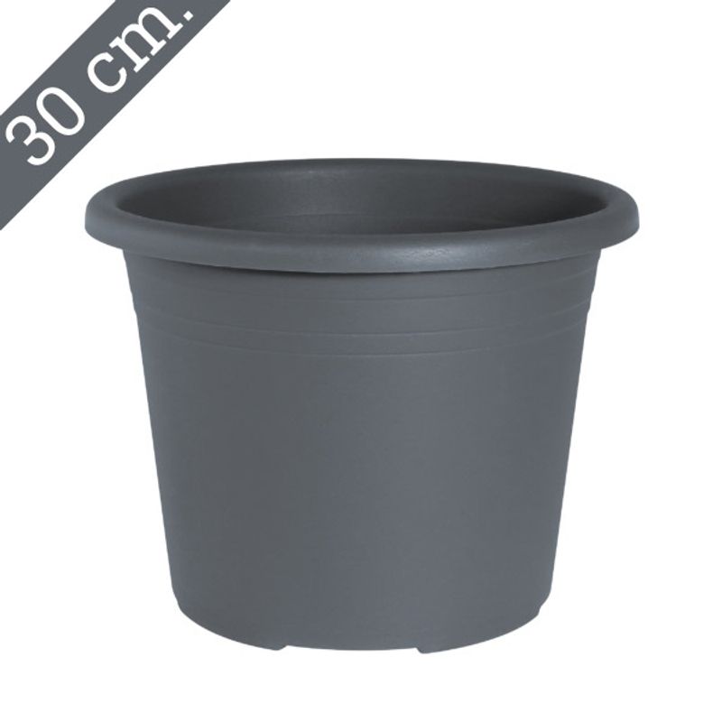Rund plastpotte ø30 cm