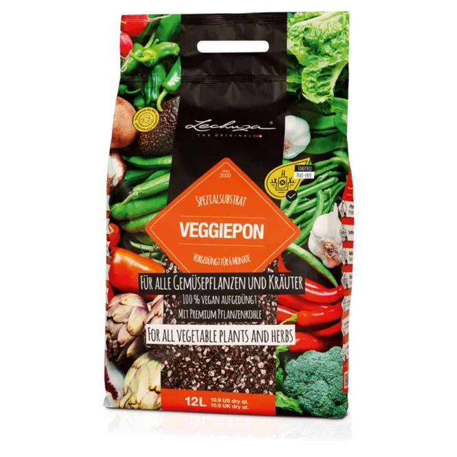 Hovedbilde Lechuza VeggiePon 12 liter, Vekstmedium