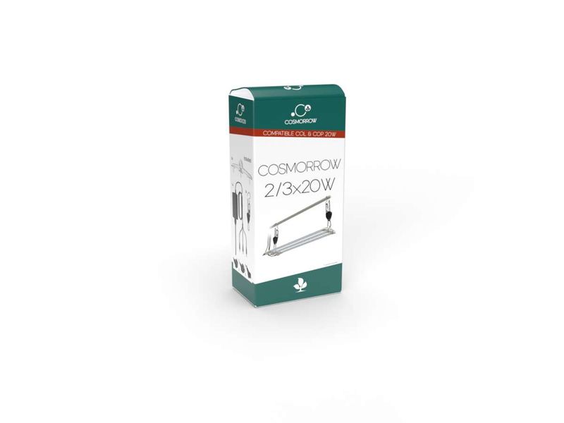 Cosmorrow 3x20 W strømadapter med oppheng