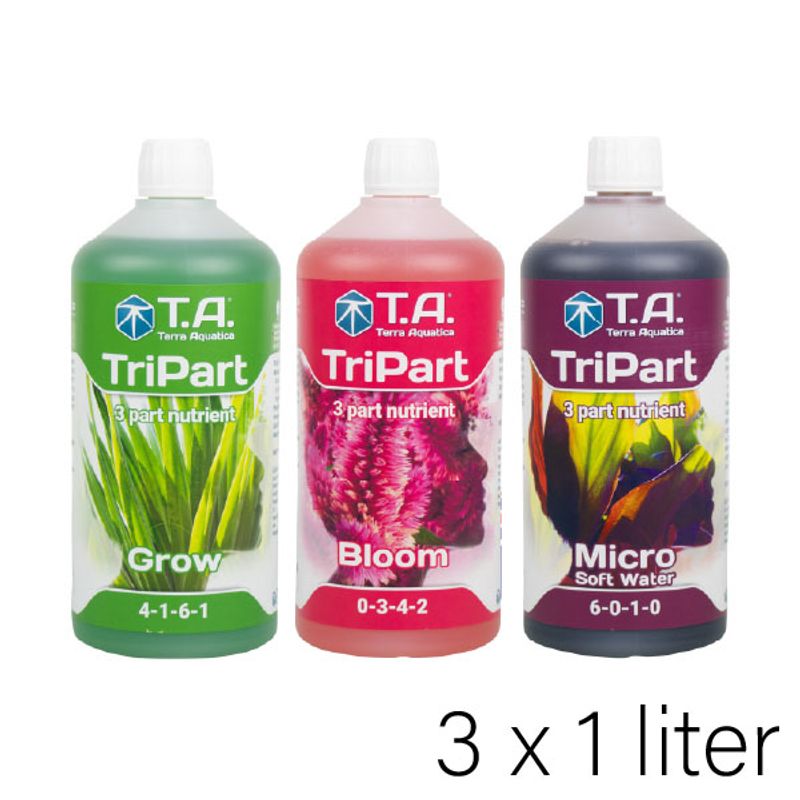 T.A Flora Serie 3 x 1 liter